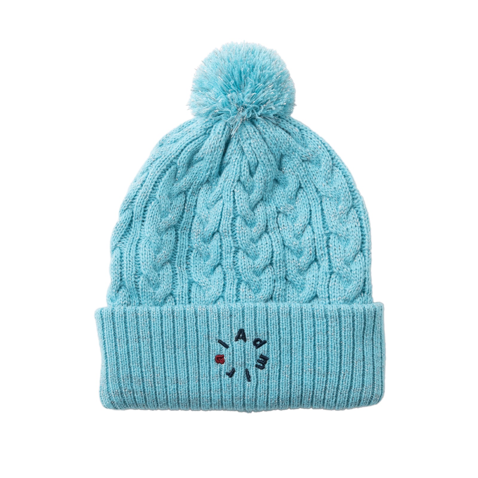 GOODYEAR ニット帽 青 青 ニット帽の通販 by a｜ラクマ