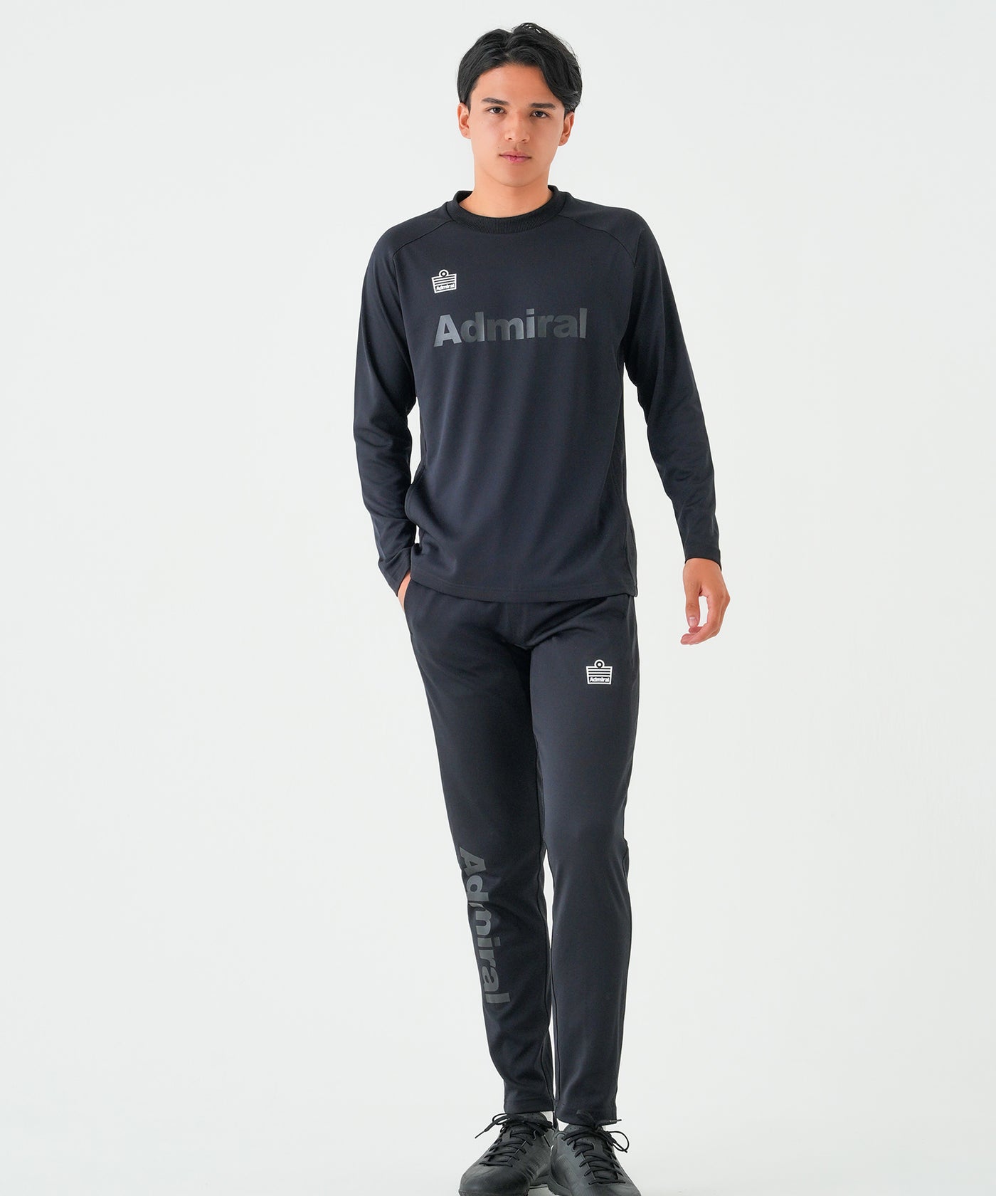 【2枚セット】Admiral トレーニングパンツ ブラック ボトムス - サッカー – ADMIRAL