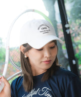 Admiral × mu テニスクラブロゴ コットンツイルキャップ  ATMZ409