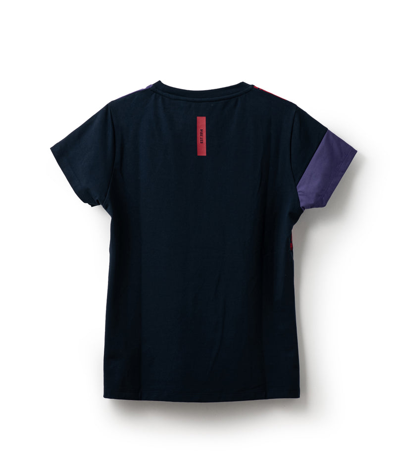 コラージュモチーフプリントTEE ATLA340