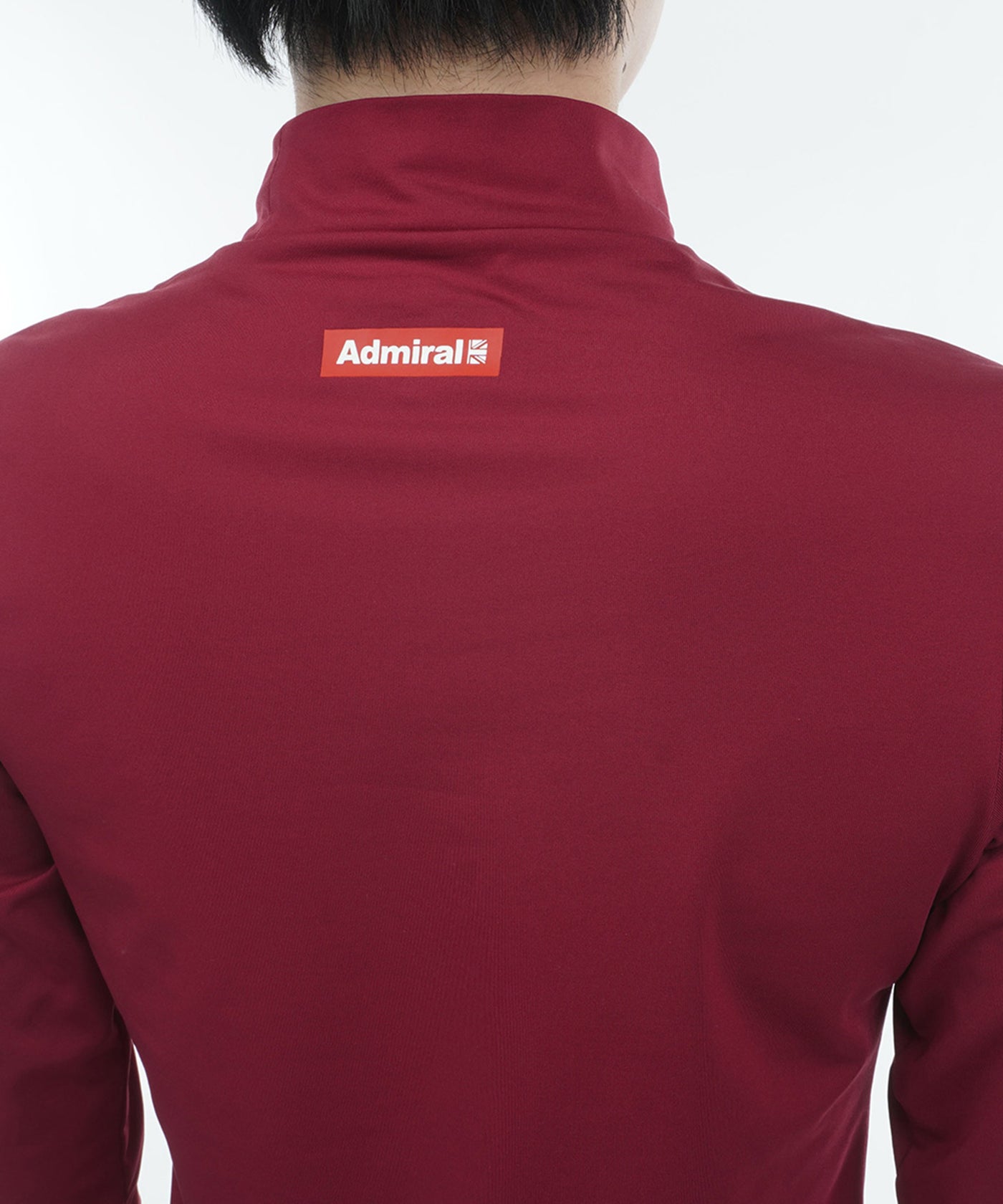 Big Logo Mock Neck Long Sleeve Shirt ADLA362 – ADMIRAL Big Logo Mock Neck Long Sleeve Shirt ADLA362 – ADMIRAL