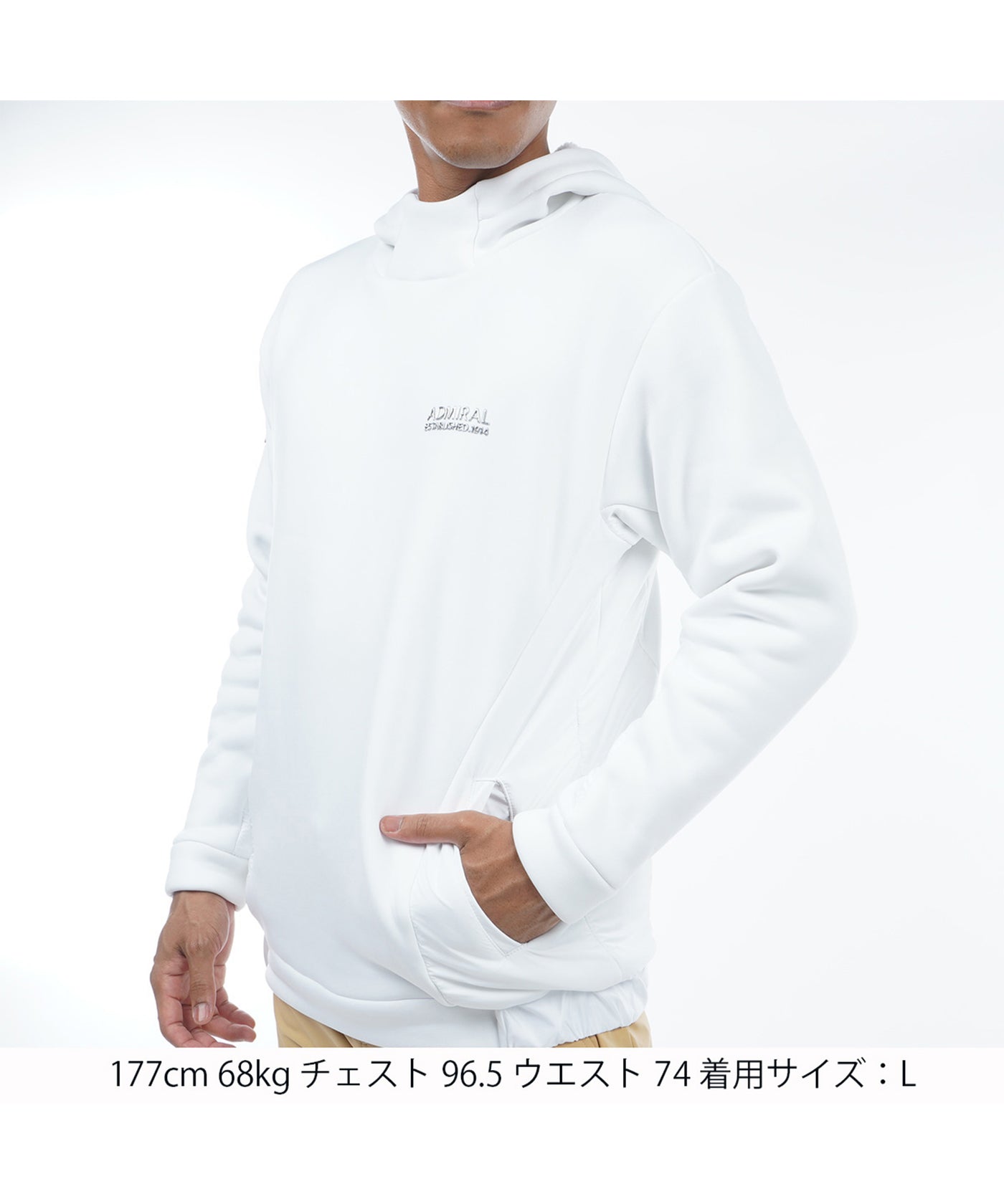 軽量裏フリース パフォーマンスフーディーADMA3A5 – ADMIRAL