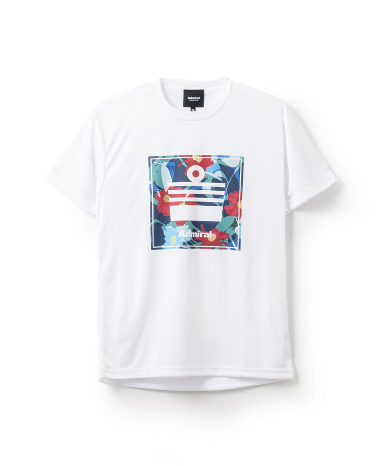 グラフィックビッグヘリテージロゴTEE ATLA361