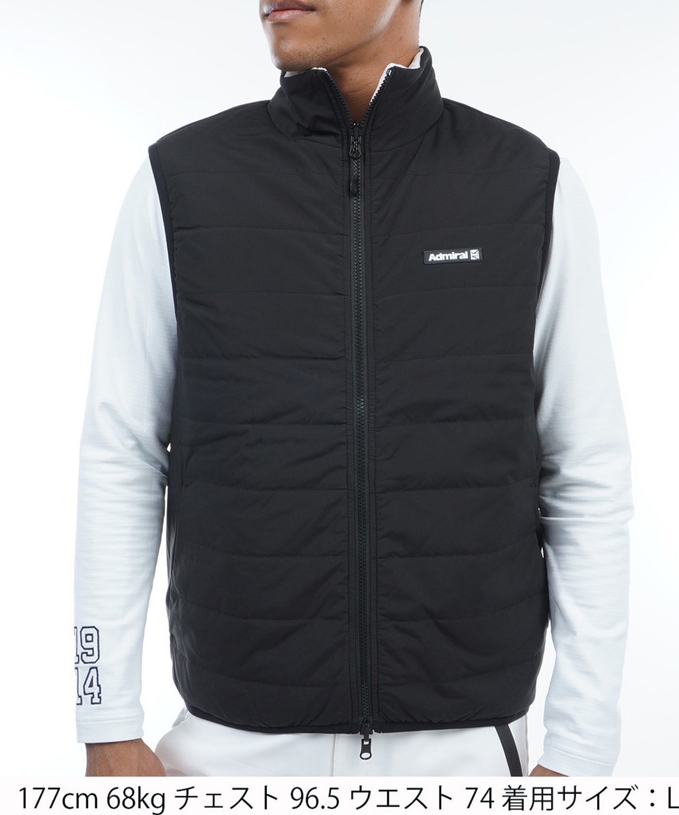ADMIRAL メンズ ベスト リバーシブル パデッド フリースコンビ リバーシブルベストADMA391 – ADMIRAL