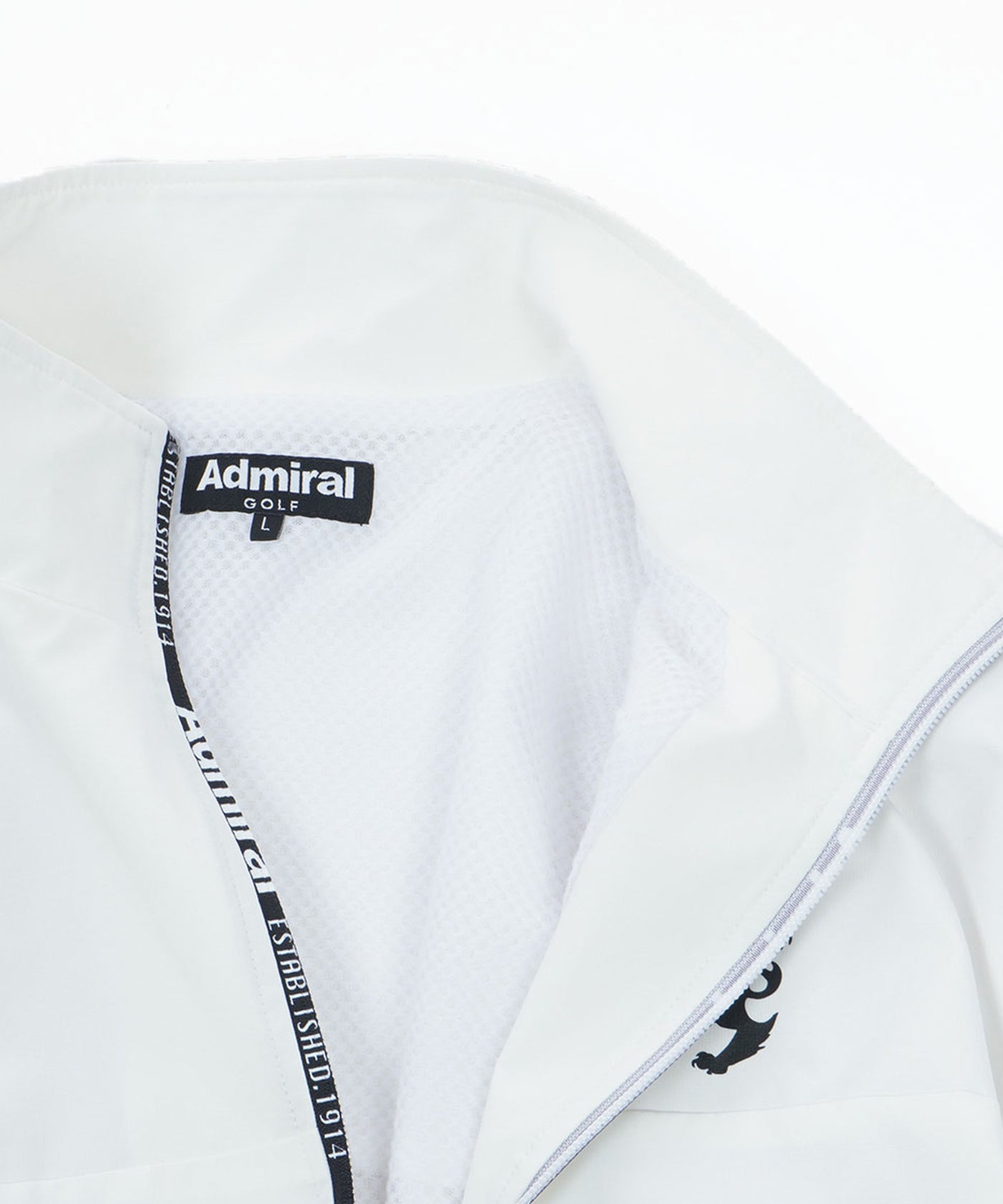 アドミラルゴルフ　ジャケット プリントファスナー ウィンドジャケット プリントファスナー ウィンドジャケットADMA360 – ADMIRAL
