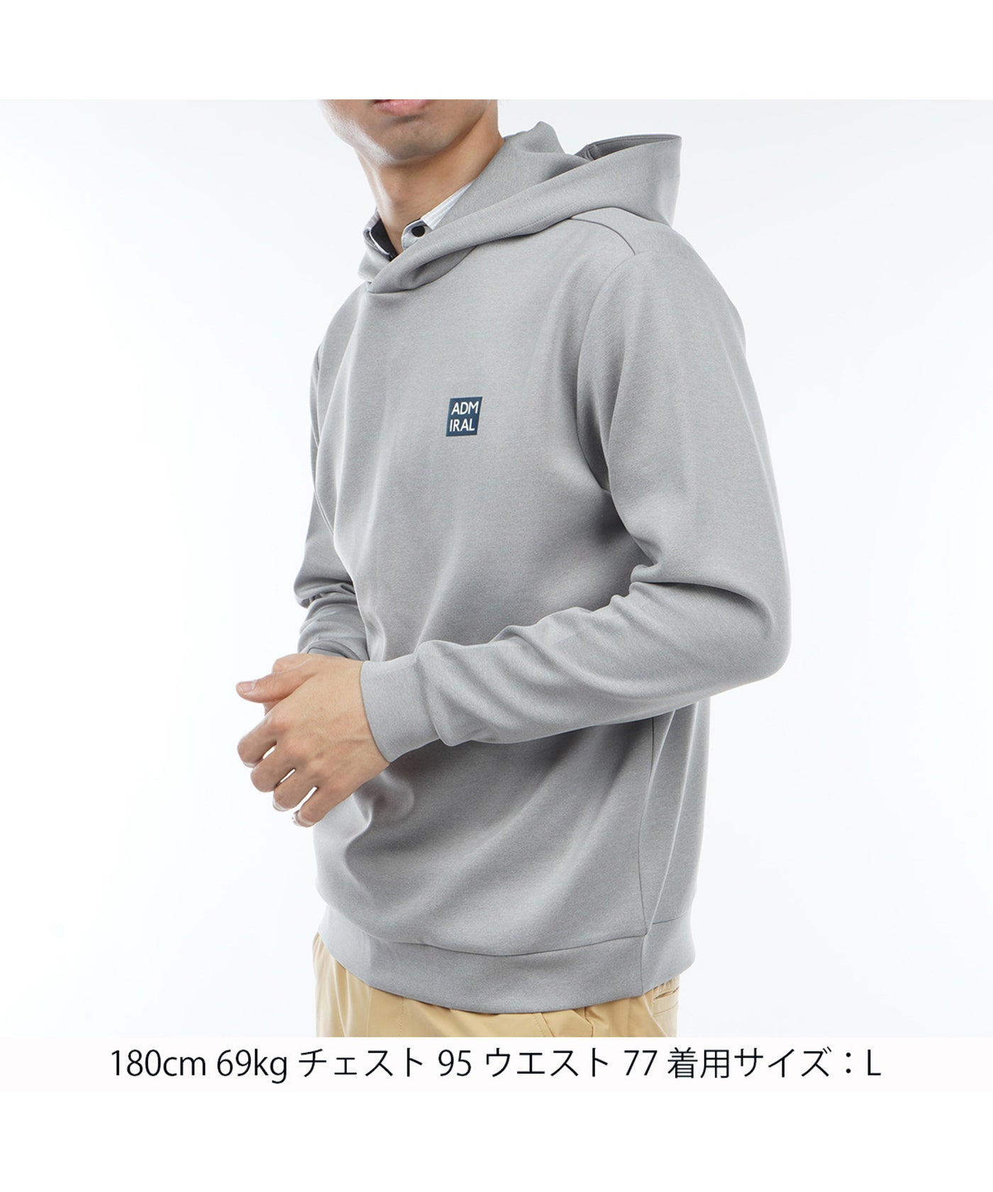 エンボスグラフィック ダンボールニット フーディーADMA368 – ADMIRAL