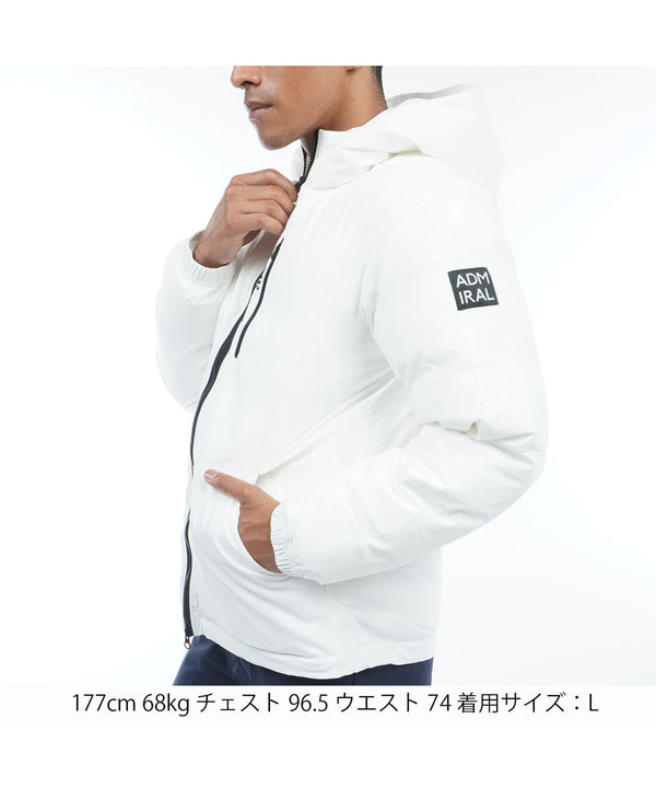 軽量パデッド　フーデッドジャケットADMA390