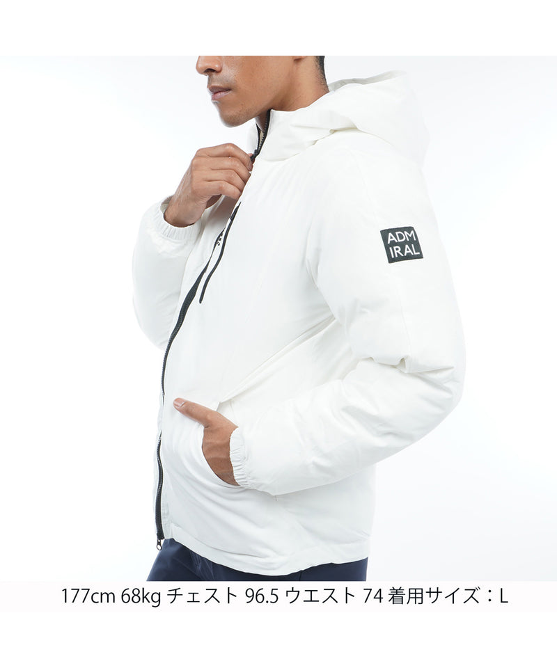 軽量パデッド　フーデッドジャケットADMA390