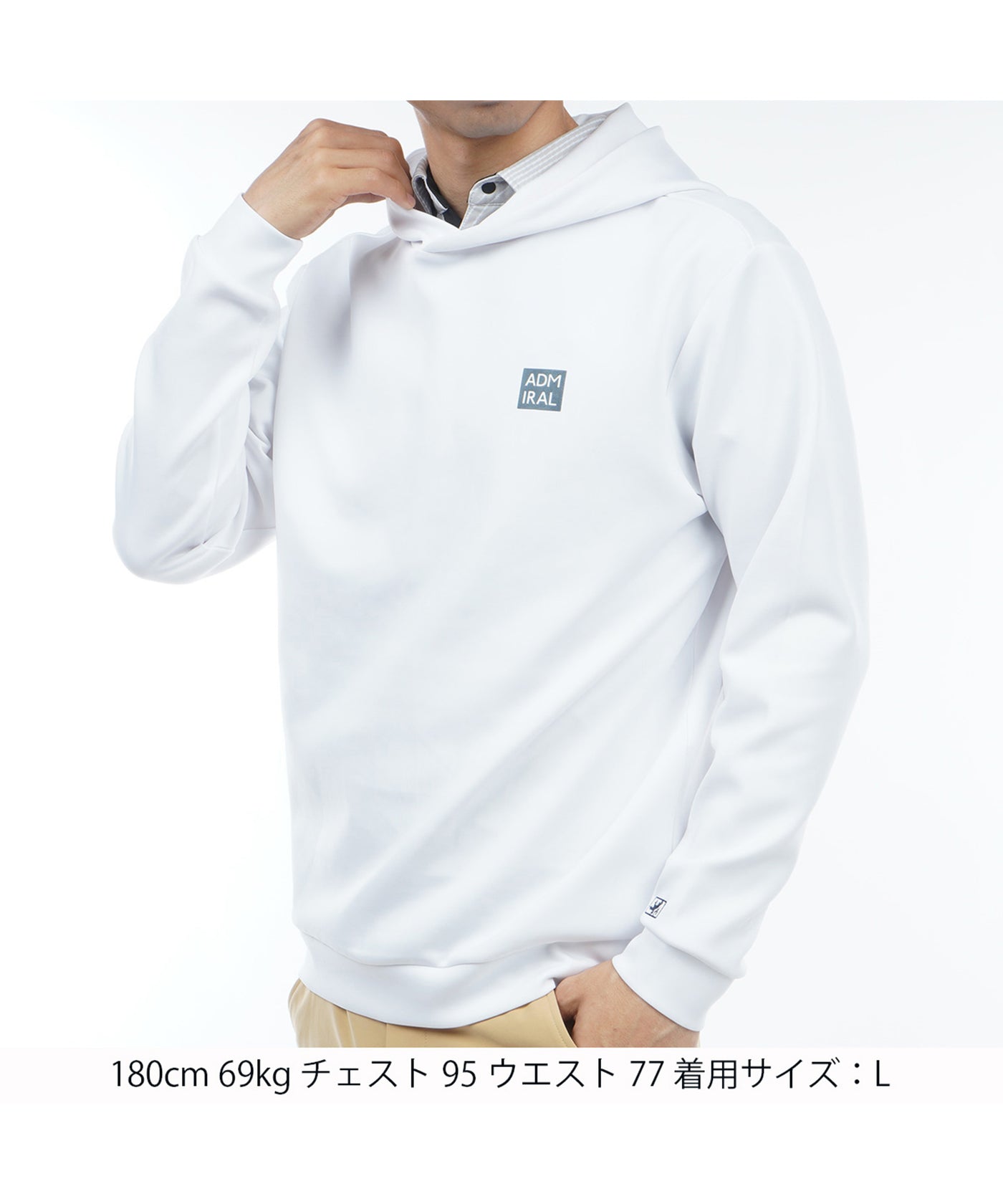 エンボスグラフィック ダンボールニット フーディーADMA368 – ADMIRAL