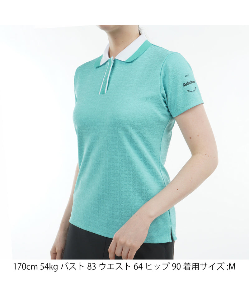 ロゴジャガード ポロシャツ  ADLA508