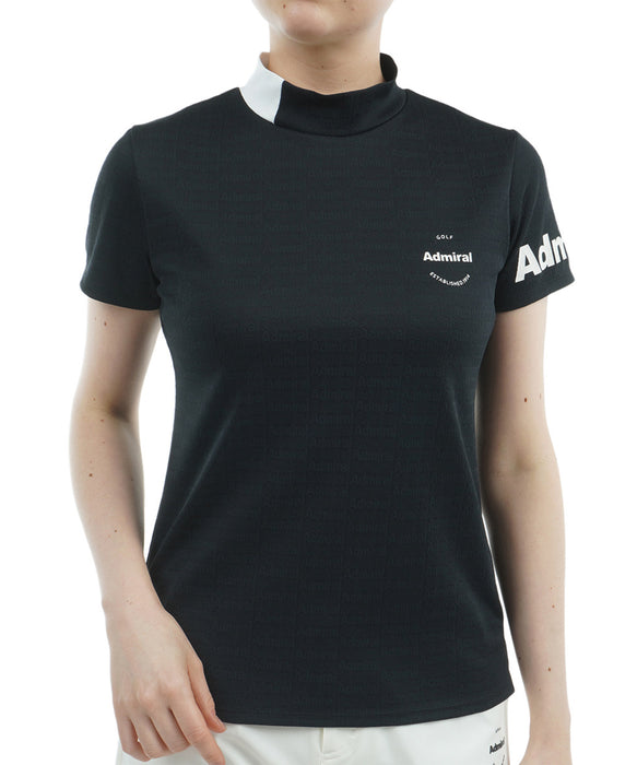Logo Jacquard Mock Shirt ADLA507