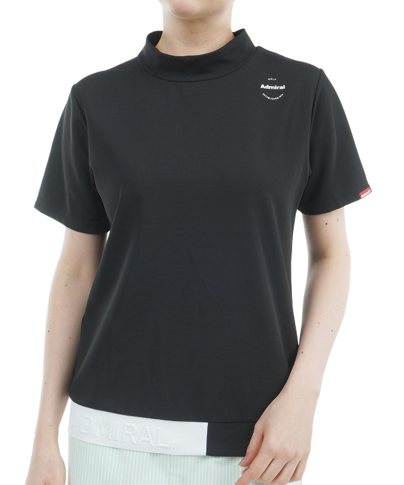 ミニワッフル エンボスロゴ モックシャツ ADLA506 – ADMIRAL