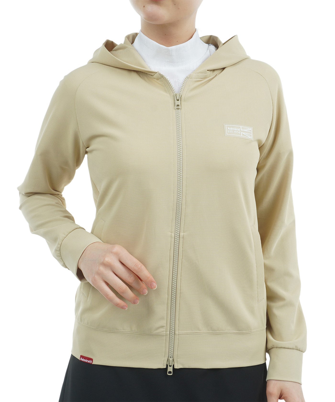 DECEMBERMAY ゴルフ パーカー フルジップ ワッフル フーディー DECEMBERMAY ゴルフ パーカー フルジップ ワッフル フーディー