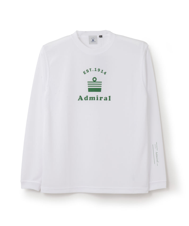Admiral ロングスリーブTシャツM（BR） MEN ドライシルキーロングスリーブT ANMA606 – ADMIRAL