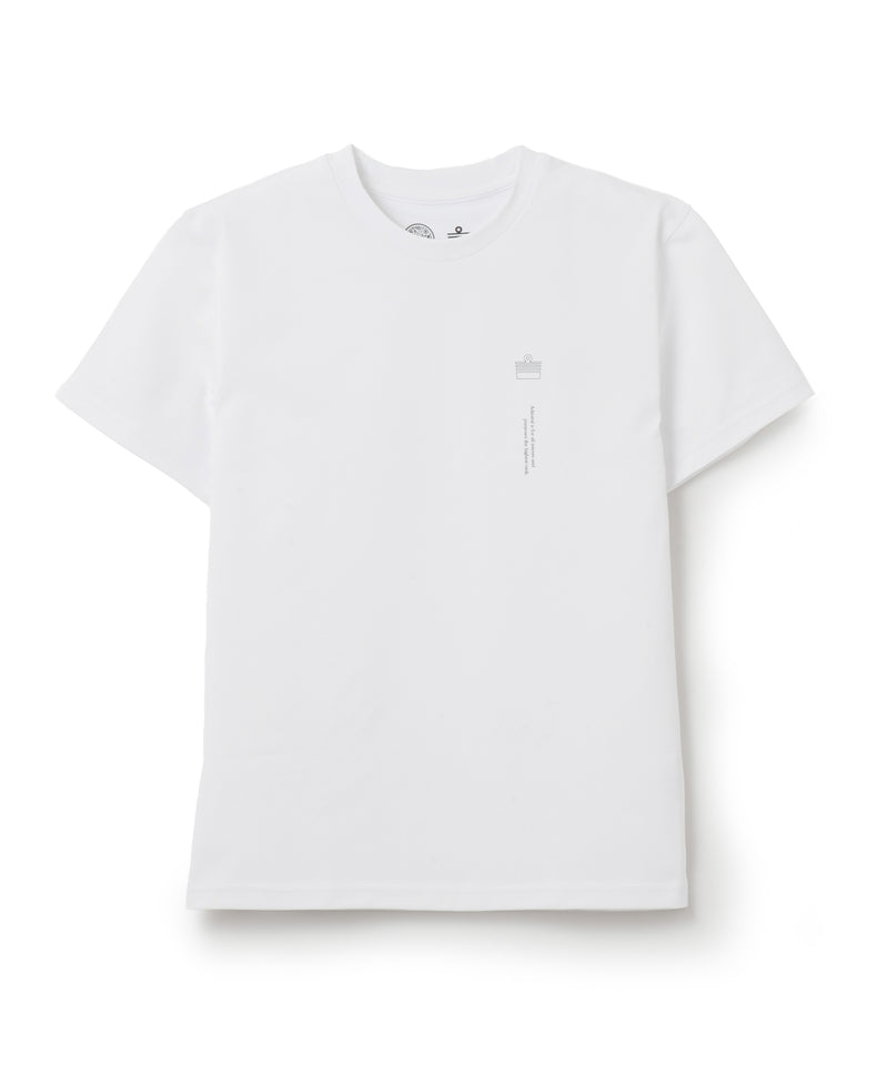 新品　Admiral ホワイト Tシャツ Mサイズ ムーンテックTシャツ ANUN614 – ADMIRAL
