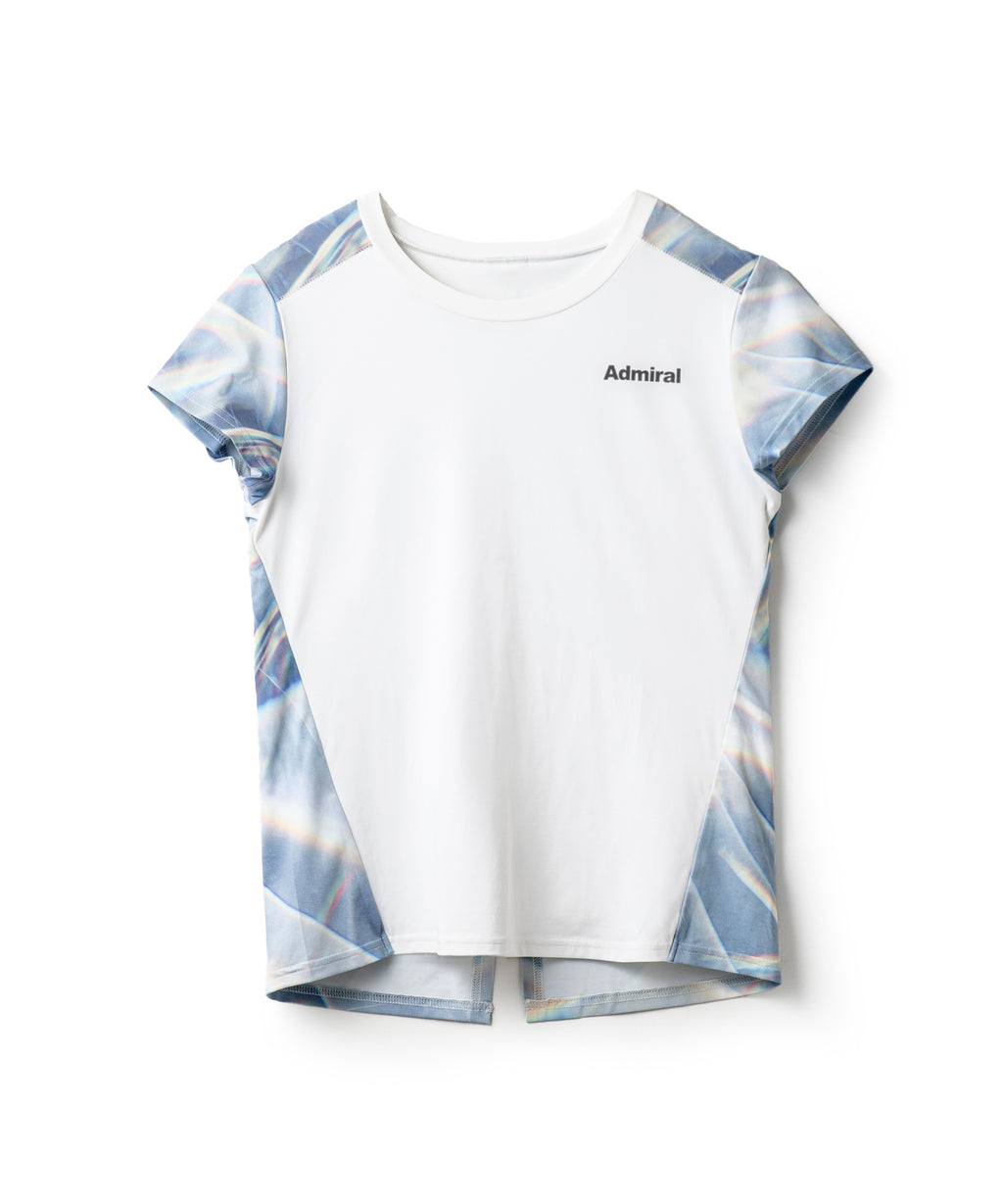 トップブランドのファッション バックスリットグラフィックTEE ADMIRAL – ATLA431 ウェア