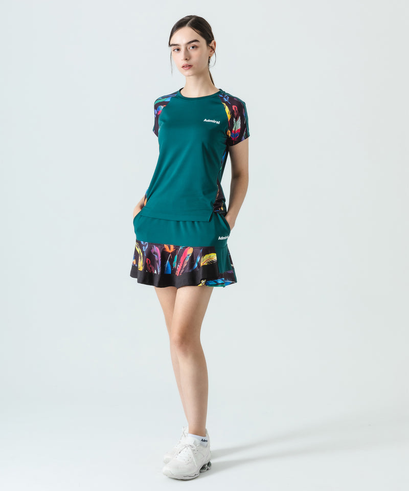 ラグランスリーブグラフィックTEE ATLA533