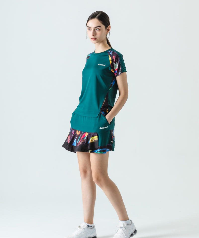 ラグランスリーブグラフィックTEE ATLA533