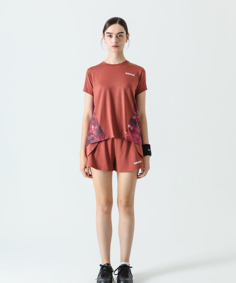 バックタックフレアグラフィックTEE ATLA534