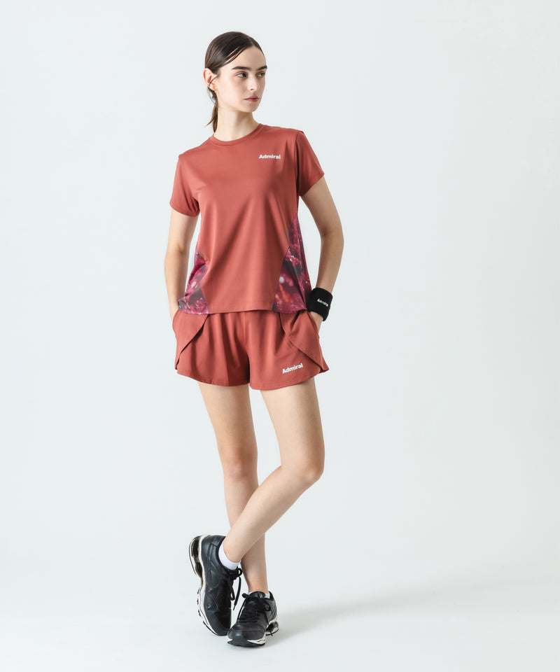 バックタックフレアグラフィックTEE ATLA534
