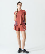 バックタックフレアグラフィックTEE ATLA534