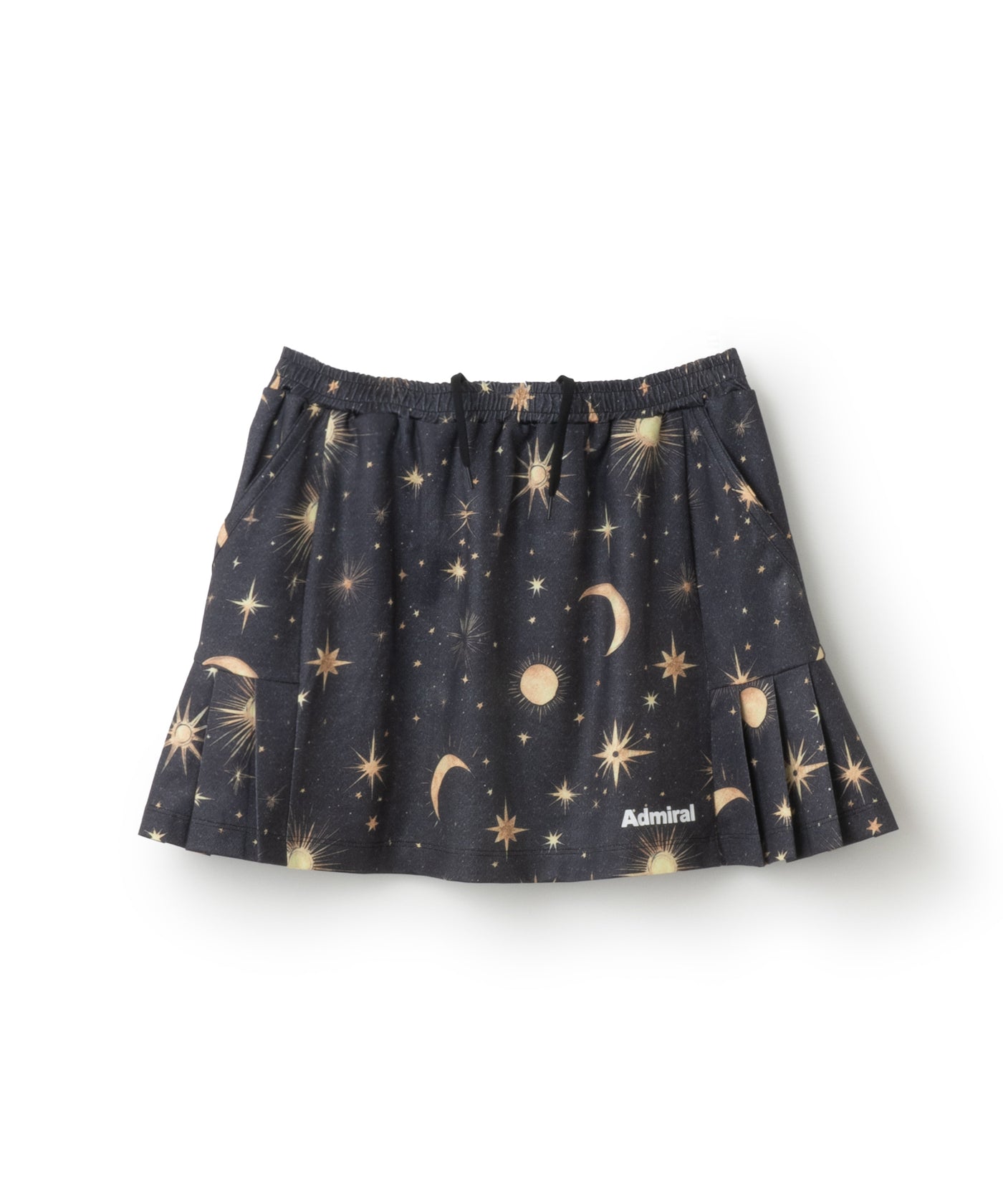 新品未使用　Admiral レディススコート ATLA535 BK M サイドヘムプリーツグラフィックスコート ATLA535 – ADMIRAL