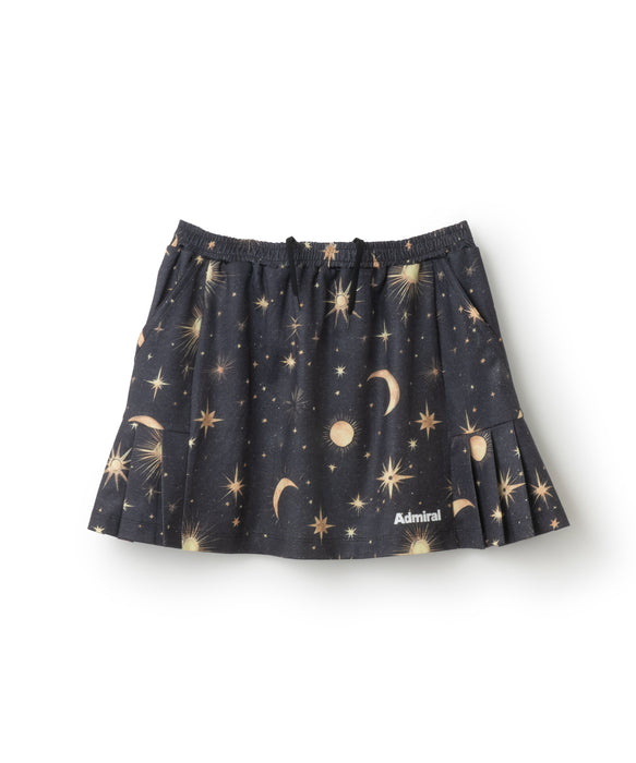 サイドヘムプリーツグラフィックスコート ATLA535