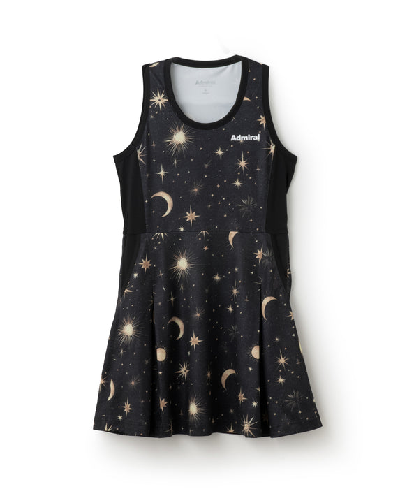 ボックスプリーツグラフィックワンピース ATLA538