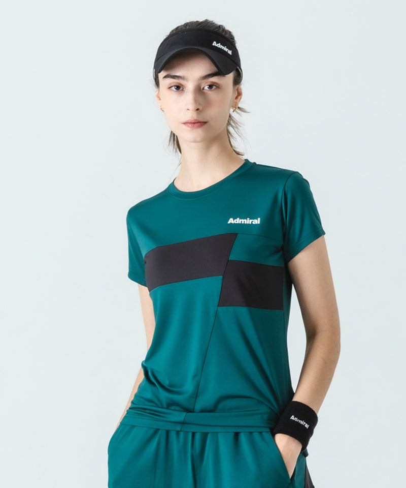 バイカラースライドブロックTEE ATLA541
