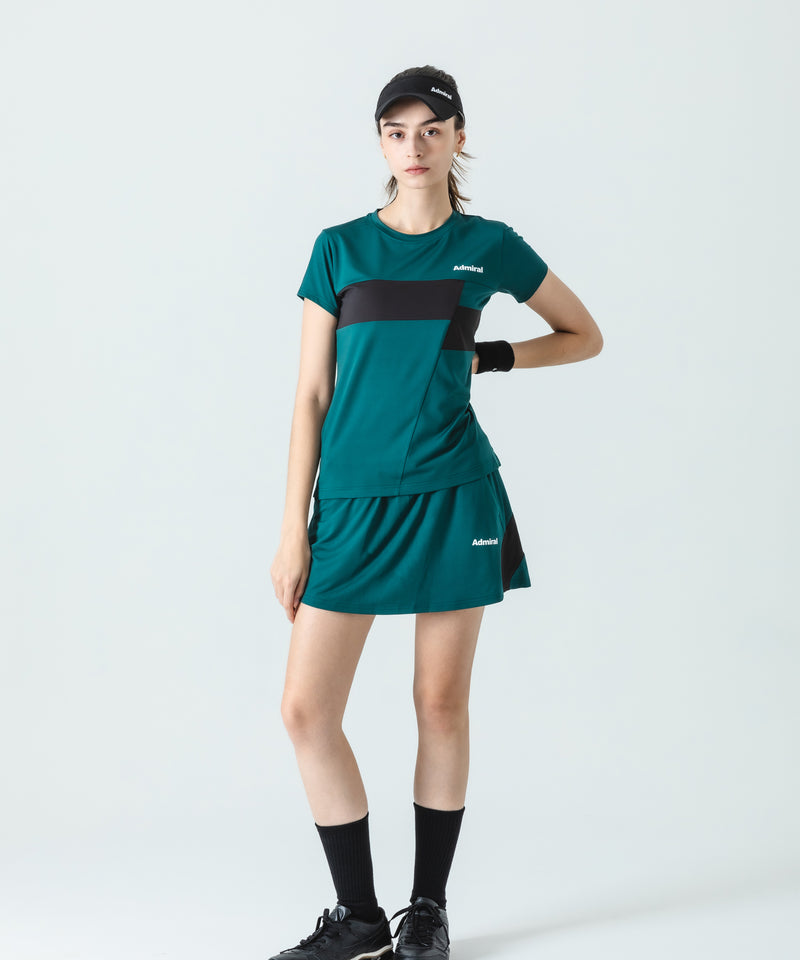 バイカラーラインフレアスコート ATLA542