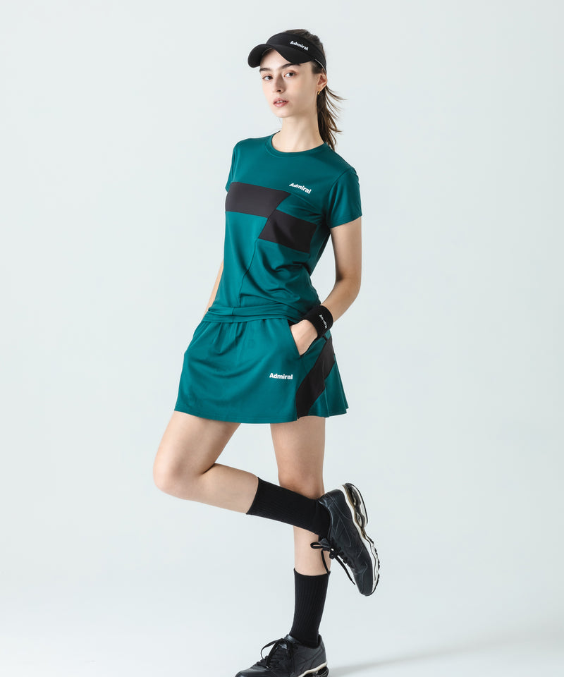 バイカラーラインフレアスコート ATLA542