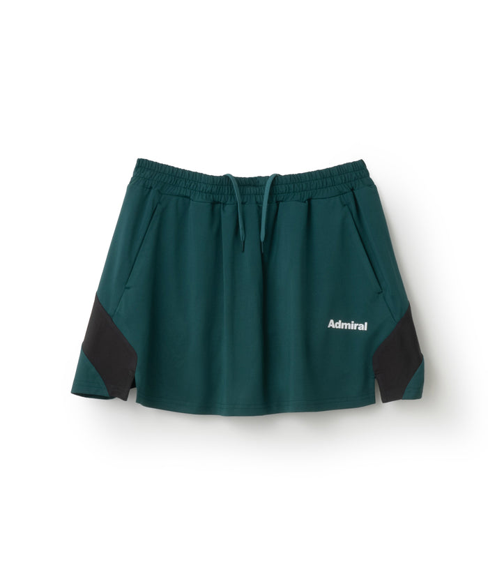 Two-tone line flared skirt ATLA542