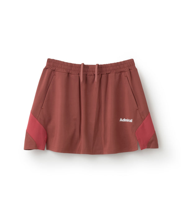 Two-tone line flared skirt ATLA542