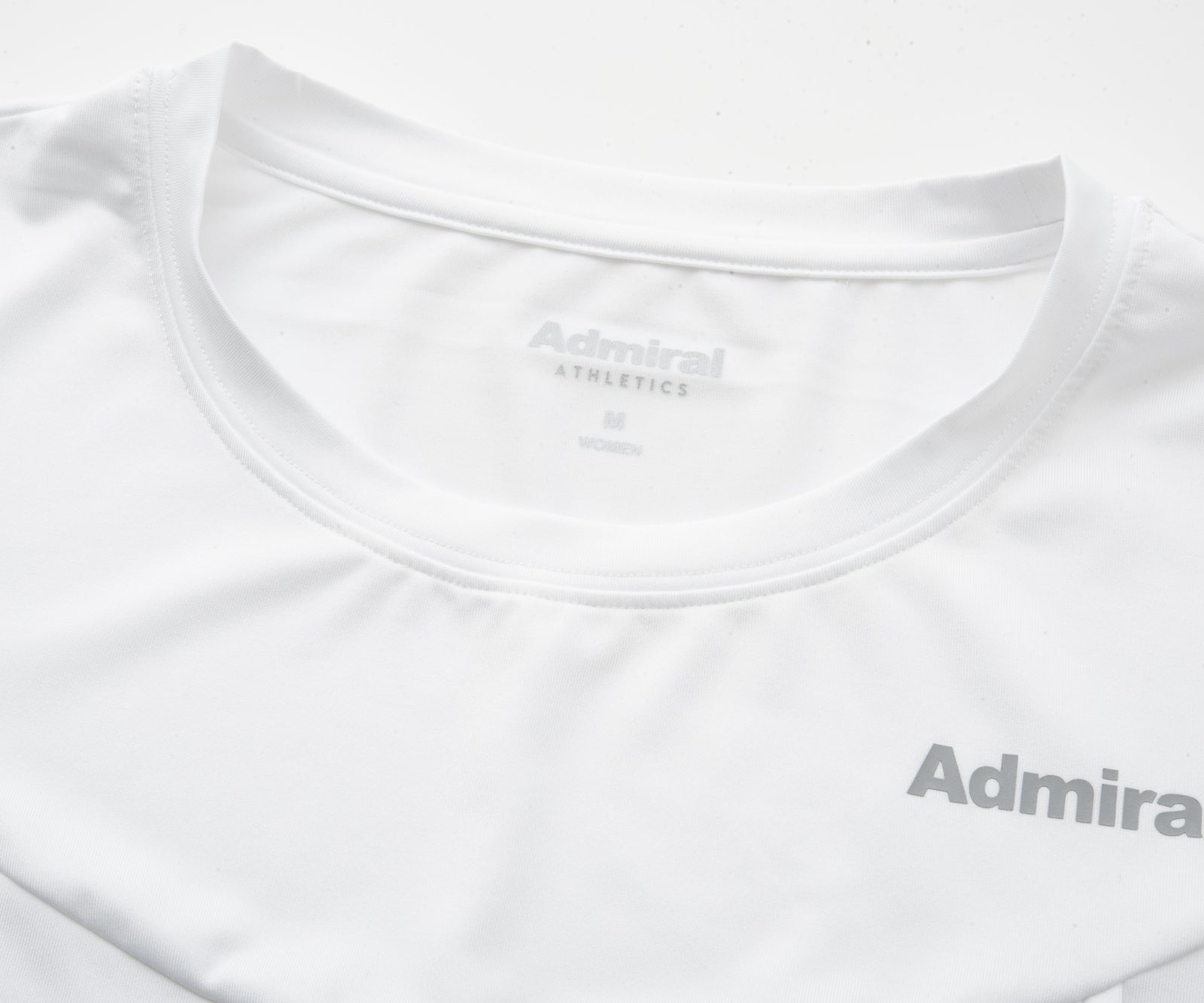 新品未使用　Admiral ATLA543 テニス レディスシャツ M ホワイト フロントピンタックTEE ATLA543 – ADMIRAL
