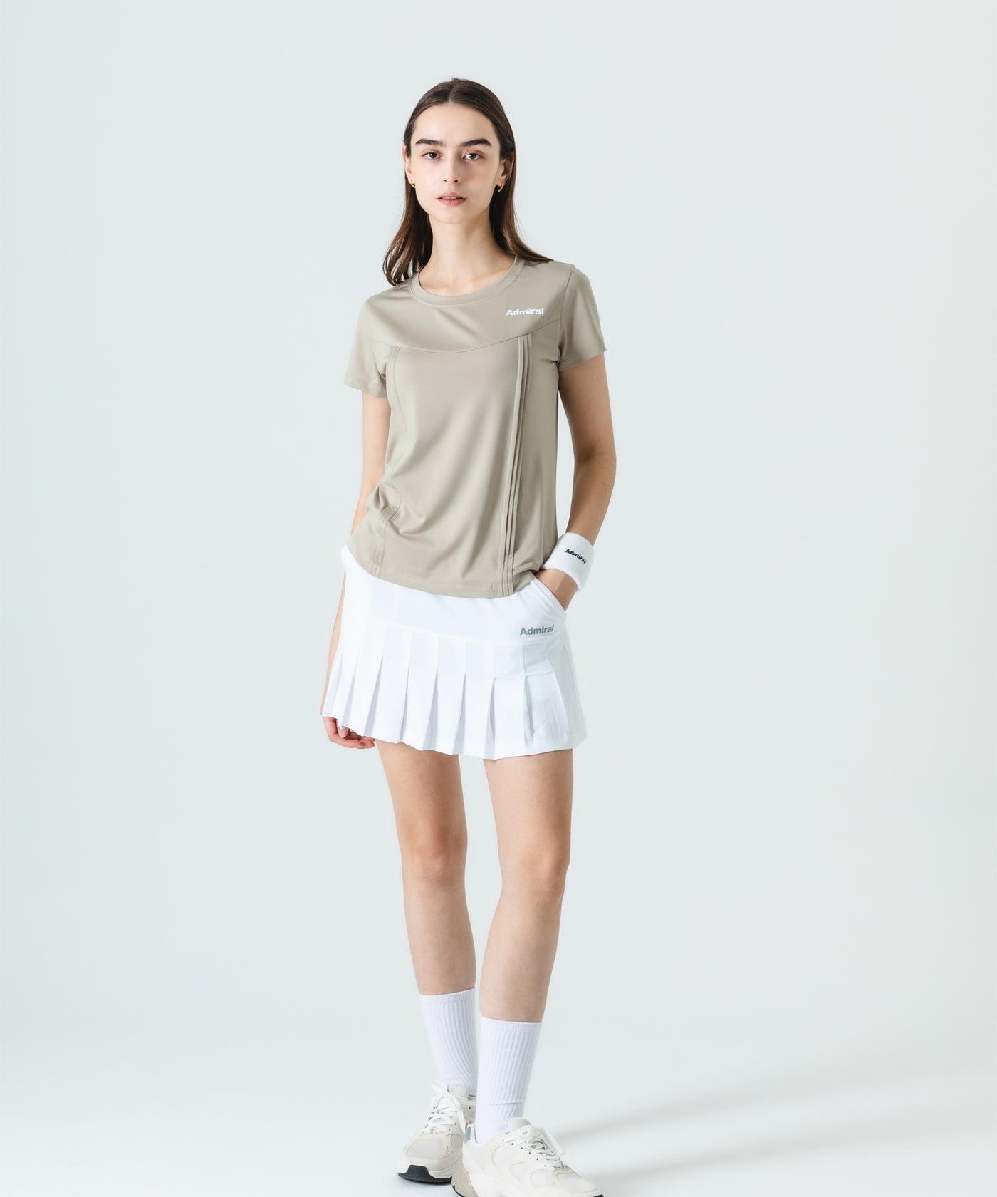 Admiral テニススカート ホワイト/グリーン 商品一覧 - テニスウェア - ウィメンズ – ADMIRAL