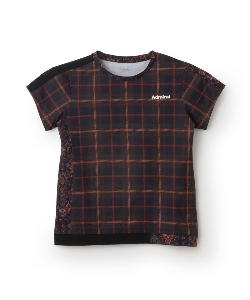 アシメブロッキングアソートグラフィックTEE ATLA548