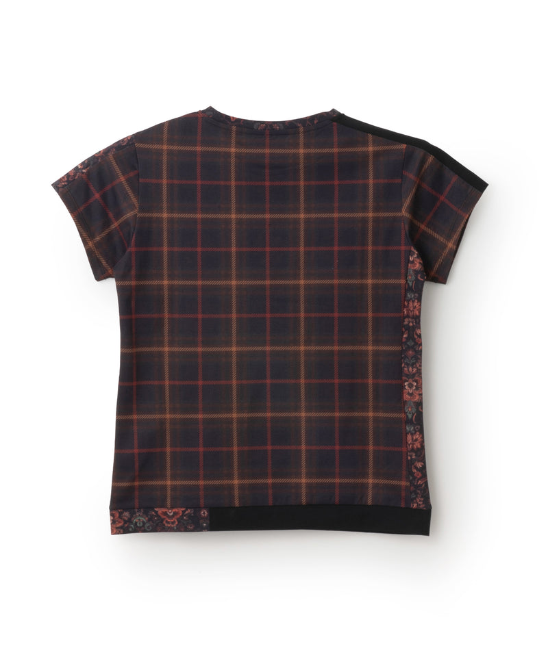 アシメブロッキングアソートグラフィックTEE ATLA548