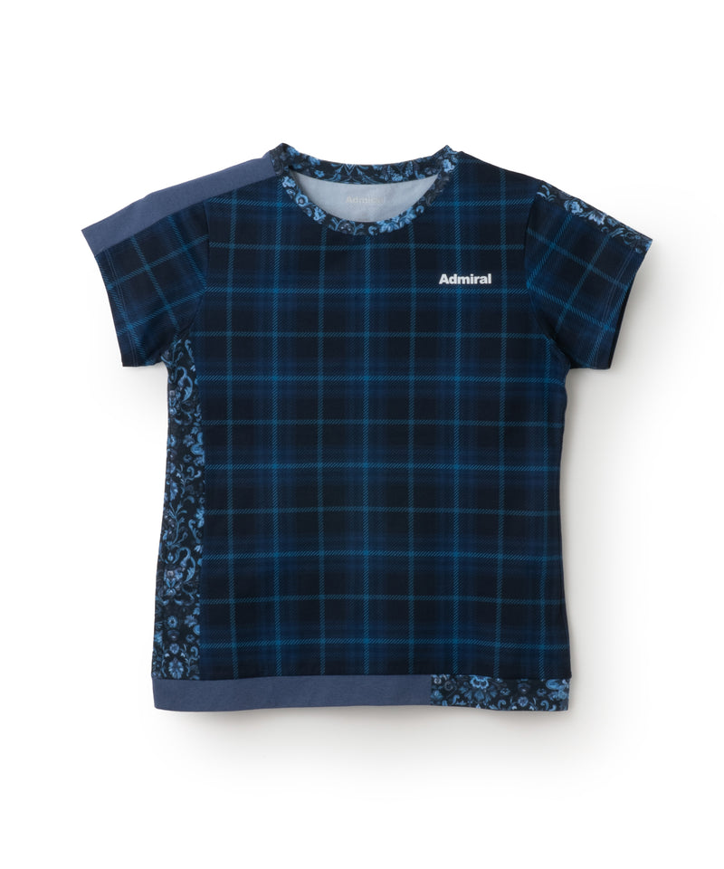 アシメブロッキングアソートグラフィックTEE ATLA548