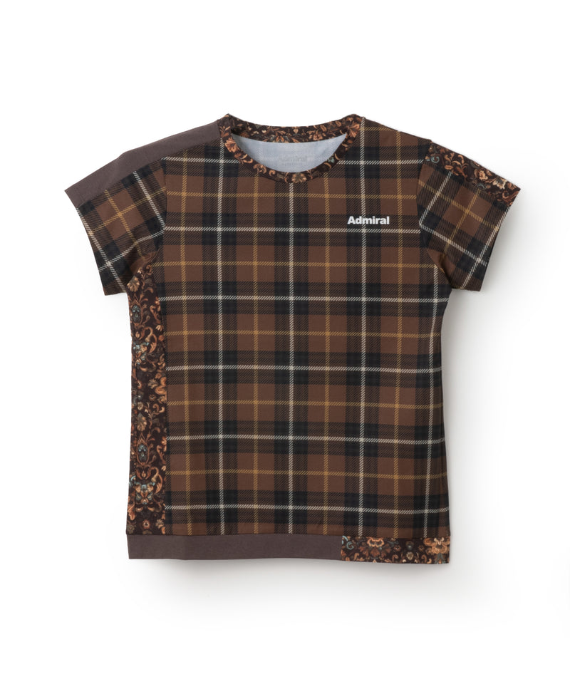 アシメブロッキングアソートグラフィックTEE ATLA548