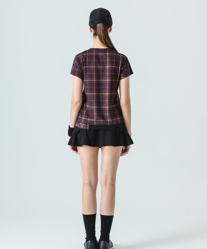 アシメブロッキングアソートグラフィックTEE ATLA548