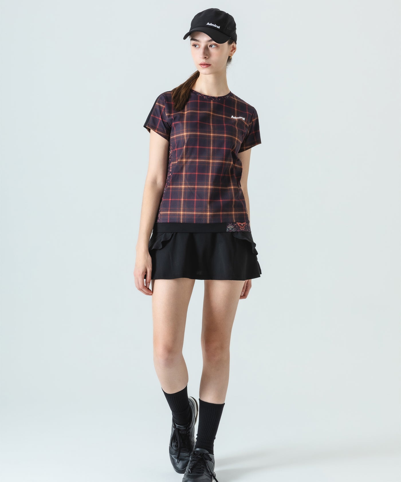 アシメブロッキングアソートグラフィックTEE ATLA548 – ADMIRAL