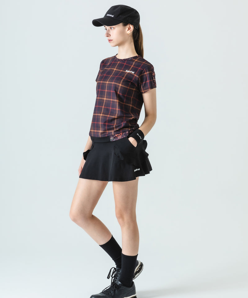 アシメブロッキングアソートグラフィックTEE ATLA548