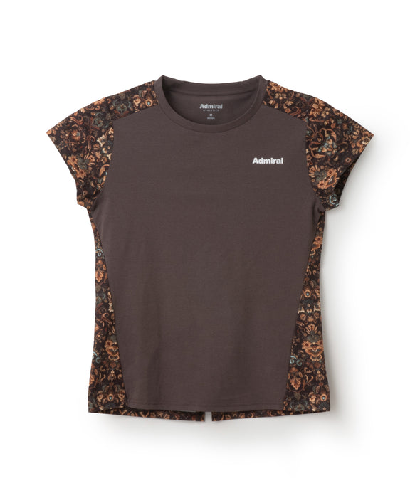 バックレイヤードスリットダマスクTEE ATLA549