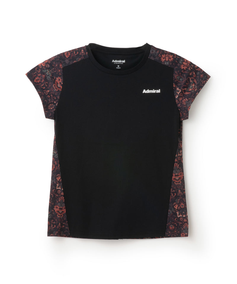 バックレイヤードスリットダマスクTEE ATLA549