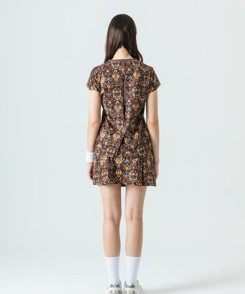 バックレイヤードスリットダマスクTEE ATLA549