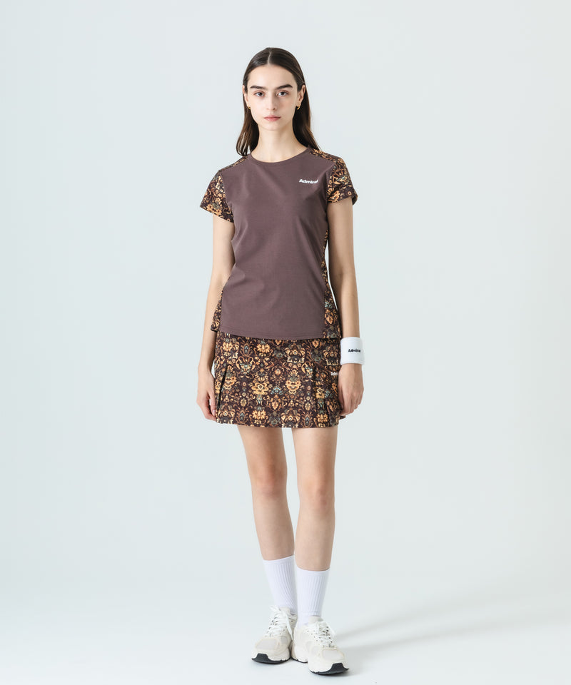 バックレイヤードスリットダマスクTEE ATLA549