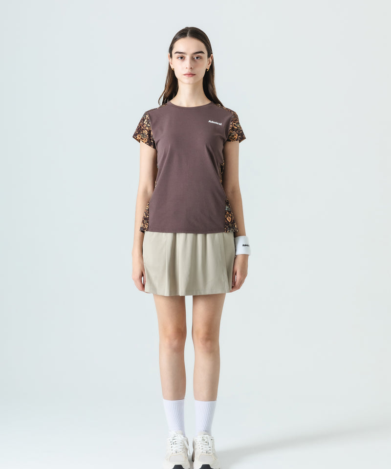バックレイヤードスリットダマスクTEE ATLA549