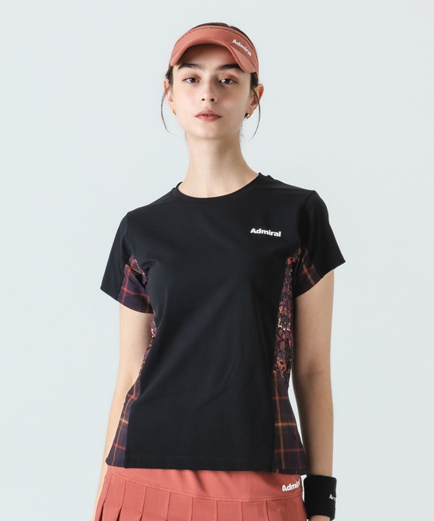 Admiral Tシャツスカートセット Ⓜ️ アドミラル(Admiral) ウェア（レディース） ]ギンガムチェック