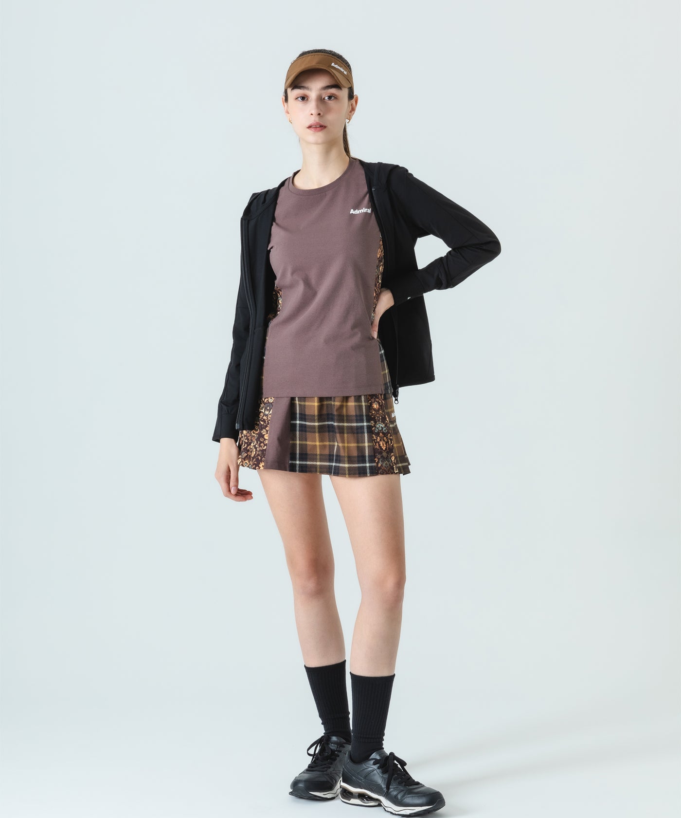 アドミラル レディス サイドプリーツアソートグラフィックスコート ATLA551 Admiral アドミラル サイドプリーツアソートグラフィックスコート