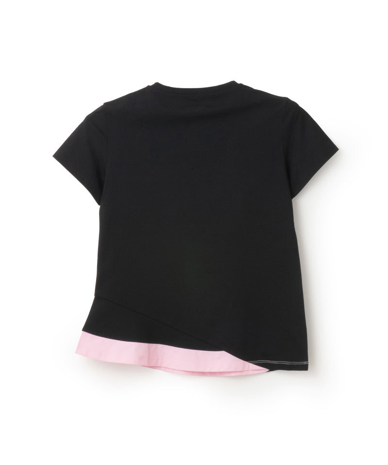 バイカラーアシメタックヘムTEE ATLA554